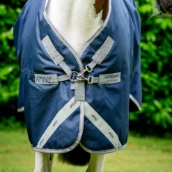 Hot - Couverture d'extérieur Amigo Bravo XL Turnout / titanium grey/ argent 50g Couvertures Et Chemises