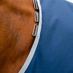 Couvertures Et Chemises*Horseware - Couverture d'extérieur Amigo Ripstop Turnout / titanium grey 200g Marine