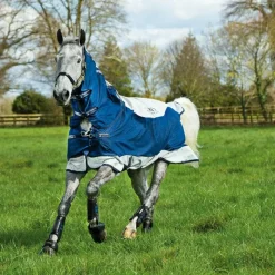 Couvertures Et Chemises*Horseware - Couverture d'extérieur Rambo Summer Series V-Front / gris 0g Marine