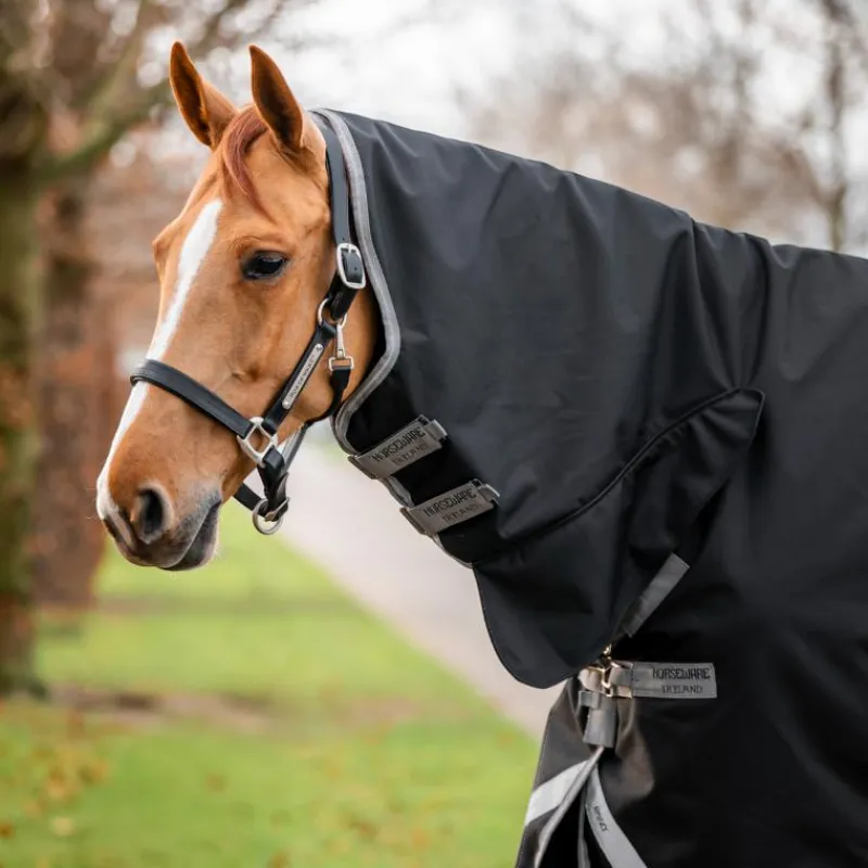 Couvertures Et Chemises*Horseware - Couverture d'extérieur Amigo Bravo Integrated Turnout / titanium grey/ argent 50g Noir