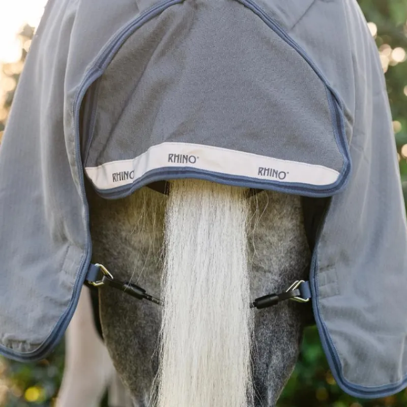 Online - Couverture d'extérieur Rhino HexStop Plus Pony / indigo/ marine 250g Couvertures Poneys|Couvertures Et Chemises