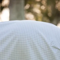 Outlet - Couverture d'extérieur Amigo Summer Plus check/ titanium grey/ argent Couvertures Et Chemises