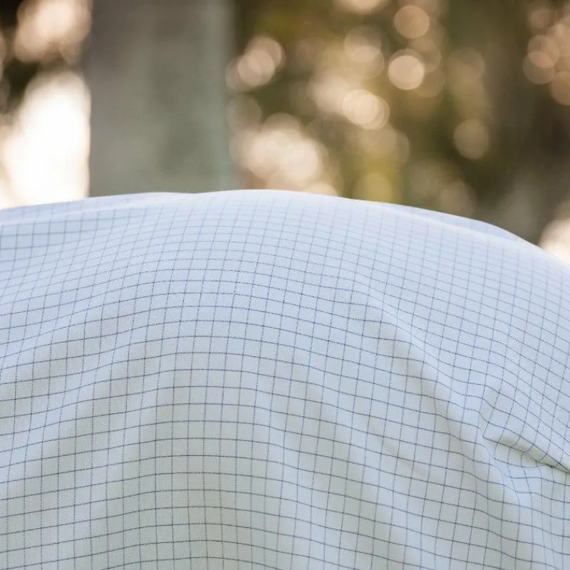 Outlet - Couverture d'extérieur Amigo Summer Plus check/ titanium grey/ argent Couvertures Et Chemises