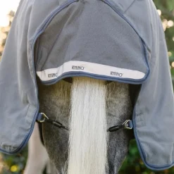 Couvertures Poneys|Couvertures Et Chemises*Horseware - Couverture d'extérieur Rhino HexStop Plus Pony / indigo/ marine 0g Gris