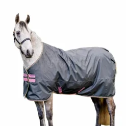 Couvertures Poneys|Couvertures Et Chemises*Horseware - Couverture d'extérieur Amigo Hero Ripstop shadow/ rose/ marine 0g Gris