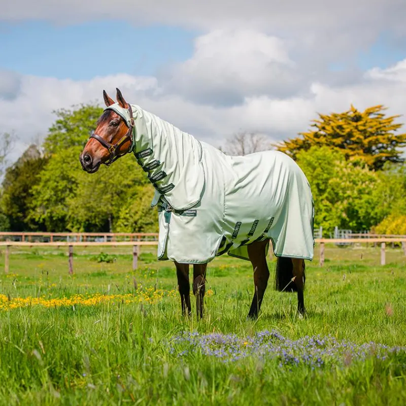 Outlet - Couure d'été anti-mouches Rambo Hoody sauge Couvertures Et Chemises