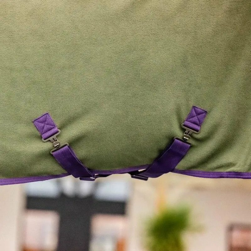 Clearance - Couure polaire Amigo Fleece Cooler bramble/ winterberry et taupe Couvertures Et Chemises