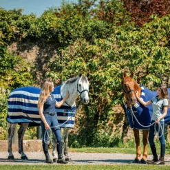 Couvertures Et Chemises*Horseware - Couverture polaire Newmarket witney navy Bleu