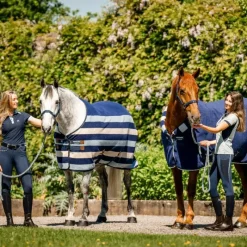 Couvertures Et Chemises*Horseware - Couverture polaire Newmarket witney navy Bleu