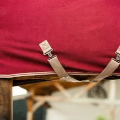 Couvertures Et Chemises*Horseware - Couverture polaire Amigo Fleece Cooler mulberry et taupe 0g Rouge