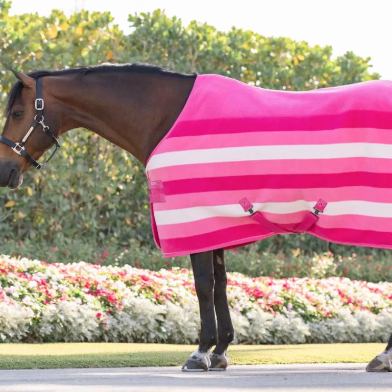 Couvertures Et Chemises*Horseware - Couverture polaire Newmarket witney pink Rose