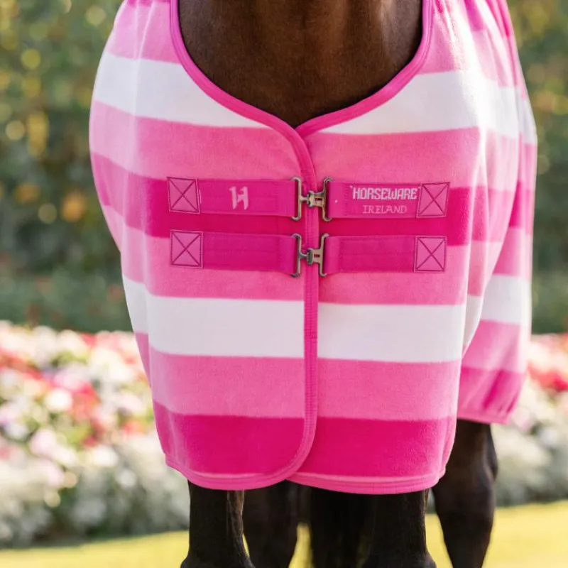 Couvertures Et Chemises*Horseware - Couverture polaire Newmarket witney pink Rose