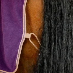 Couvertures Et Chemises*Horseware - Couverture polaire Amigo Fleece Cooler winterberry et taupe Violet