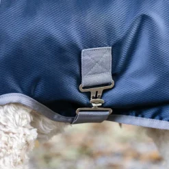 Hot - Couverture pour chien Ionic Therapy imperial blue/ argent/ marine 50g Manteaux