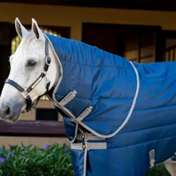 Clearance - Couvre-cou Amigo Ripstop Insulator Stable / titanium grey 200g Couvertures Et Chemises