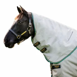 Couvertures Poneys|Couvertures Et Chemises*Horseware - Couvre-cou pour couverture Rambo Duo / or/ marine 100g Gris