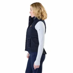 Pulls Et Gilets*Horseware - Gilet sans manches femme Newmarket Marine