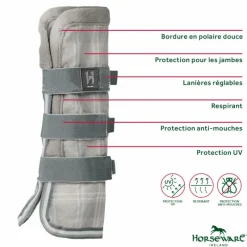 Online - Guêtres anti-mouches Newmarket witney charcoal Guêtres Anti-Mouches