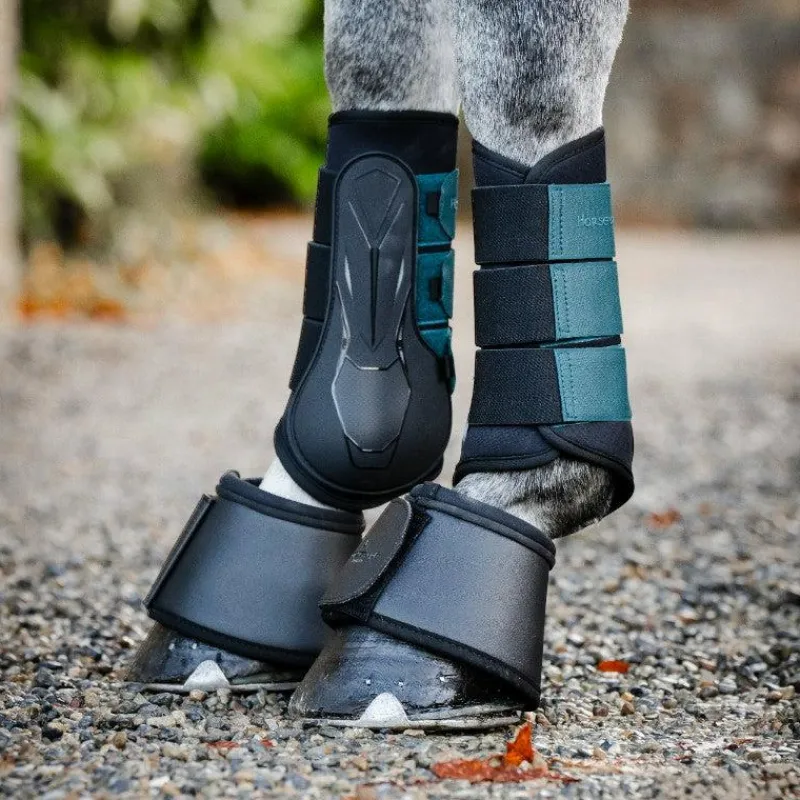 Guêtres Ouvertes*Horseware - Guêtres oues Classic dynasty green Vert