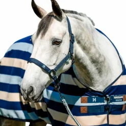 New - Licol et longe Newmarket witney navy Licols Poneys|Ensembles Licols Et Longes