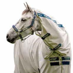 Licols Poneys*Horseware - Licol spécial pâturage Field Safe Marine