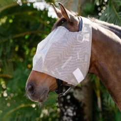 Masques Anti-Mouches|Masques Anti-Mouches*Horseware - Masque anti-mouches No Ears argent/ titanium grey/ argent Gris