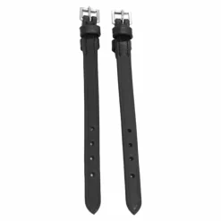 Accessoires De Bridons Poneys|Montants De Bridons*Horseware - Montant de mors Rambo Micklem et argent (x2) Noir