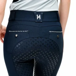 Pantalons D'Équitation*Horseware - Pantalon d'équitation femme Newmarket Mid Rise full grip Marine