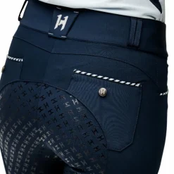 Pantalons D'Équitation*Horseware - Pantalon d'équitation femme Newmarket Mid Rise full grip Marine