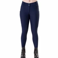 Pantalons D'Équitation*Horseware - Pantalon d'équitation femme Flexfit Winter full grip Marine