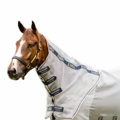 Couvertures Poneys|Couvertures Et Chemises*Horseware - Protection encolure Rambo Protector / argent/ blanc/ beige Marine