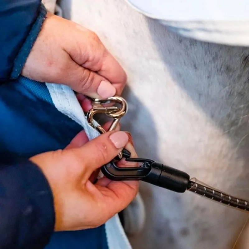 Couvertures Et Chemises*Horseware - Sous-couverture Ecolin canard/ gris 200g Bleu