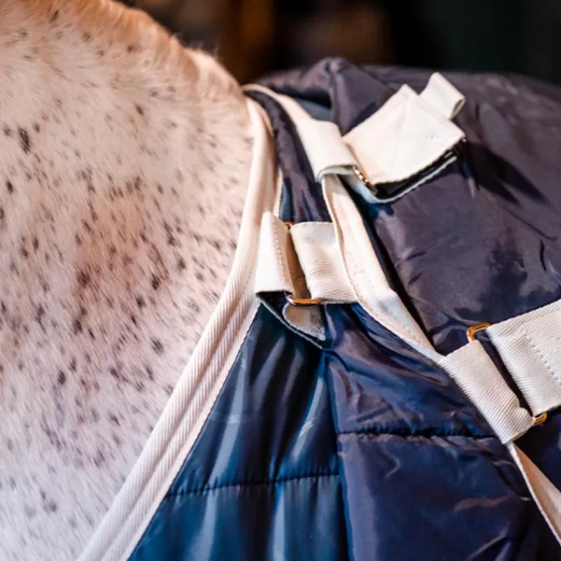 Couvertures Et Chemises*Horseware - Sous-couverture Ecolin canard/ gris 200g Bleu