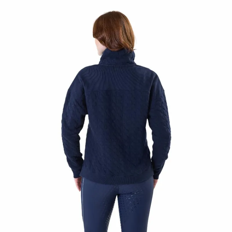 Pulls Et Gilets*Horseware - Sweat manches longues femme Liberty Winter Marine