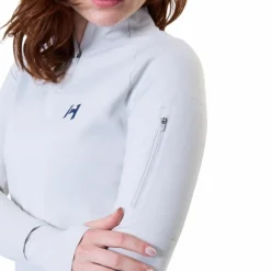 - Sweat manches longues femme Strive Winter 1/4 Zip Hw grey Pulls Et Gilets