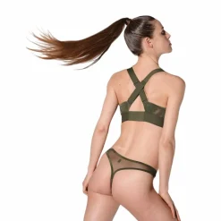 Sous-Vêtements*Hästko - Culotte String n°19 kaki Vert