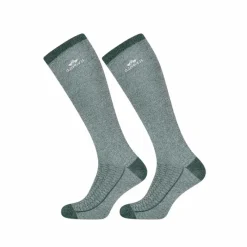 Chaussettes D'Équitation*HV Polo - Chaussettes Saar Ivy Green (x1) Gris