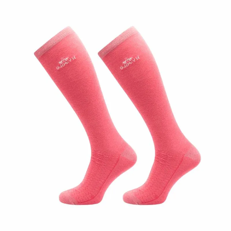 Chaussettes D'Équitation*HV Polo - Chaussettes Saar (x1) Rose