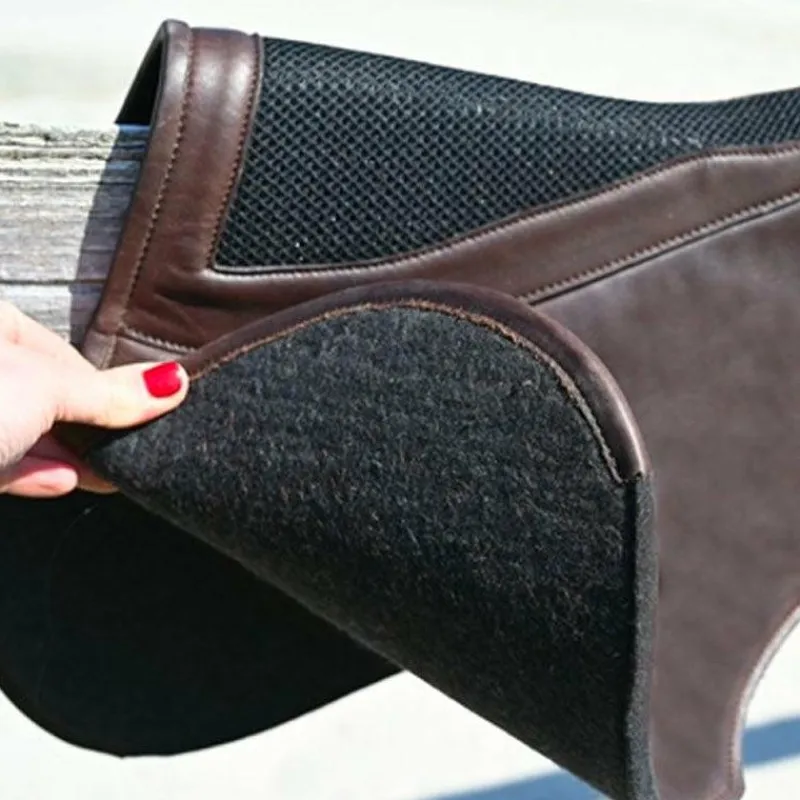 Amortisseurs*Jump'In - Amortisseur cuir et feutre havane Marron