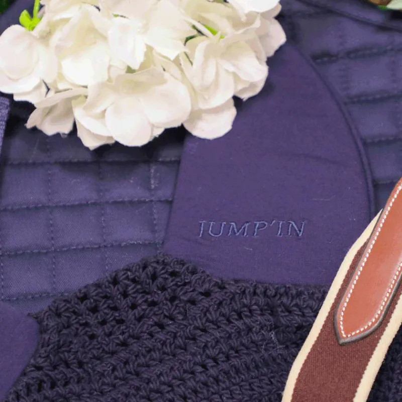 Bonnets Pour Chevaux|Cso*Jump'In - Bonnet anti-bruit Marine