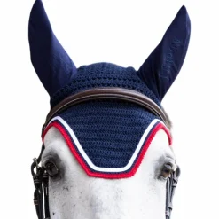 Hot - Bonnet pour chevaux Balthazar / rouge Bonnets Pour Chevaux