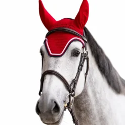 Bonnets Pour Chevaux*Jump'In - Bonnet pour chevaux Balthazar / marine Rouge