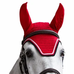 Outlet - Bonnet pour chevaux Balthazar / noir Bonnets Pour Chevaux