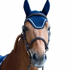 Bonnets Pour Chevaux*Jump'In - Bonnet pour chevaux Balthazar / lurex Marine