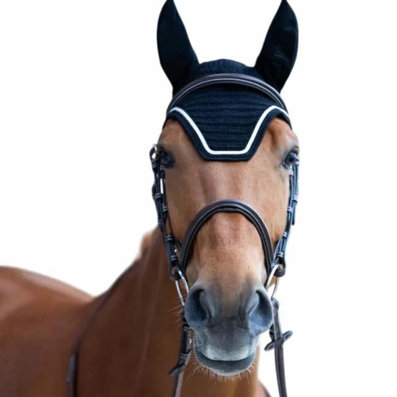 Bonnets Pour Chevaux*Jump'In - Bonnet pour chevaux Balthazar / lurex Noir