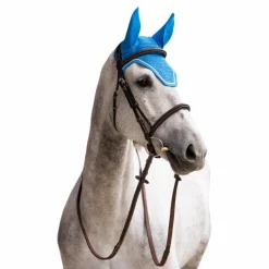 Discount - Bonnet pour chevaux Balthazar royal/ lurex Bonnets Pour Chevaux