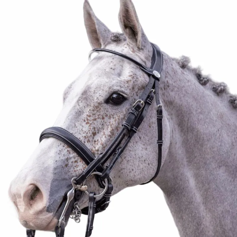 Hunter|Brides*Jump'In - Bride vernie avec rênes