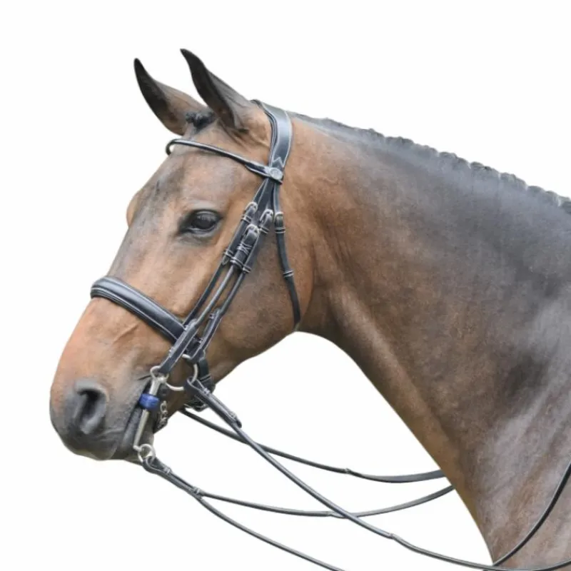 Hunter|Brides*Jump'In - Bride vernie avec rênes