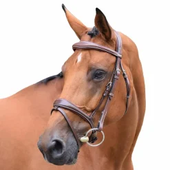 Horseball|Cso*Jump'In - Bridon One Bruxelles avec rênes Noisette