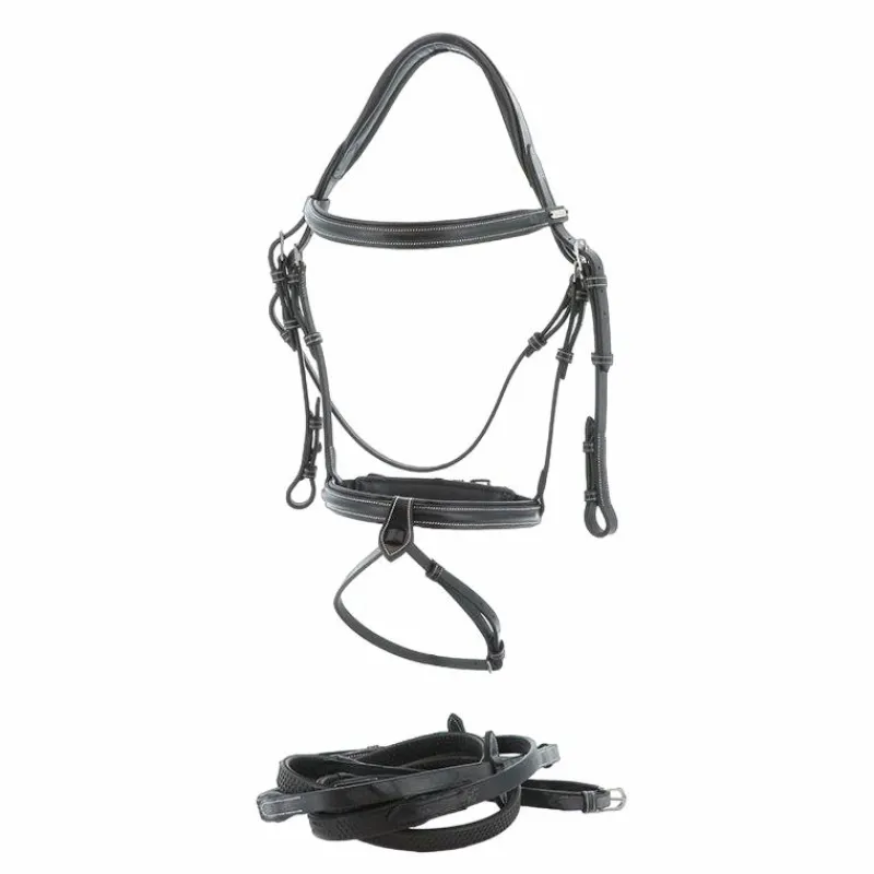 - Bridon One London avec rênes Horseball|Bridons